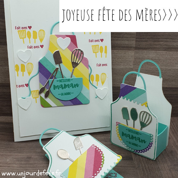 Carte fête des mères stampin'up