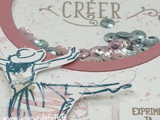 Créer boîte resplendissante stampin'up