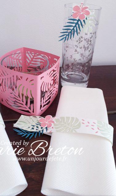 décoration de table sous les tropiques.jpg