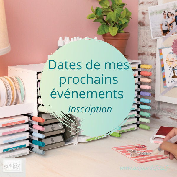 Dates ateliers créatif scrapbooking - événements Un Jour de Fête